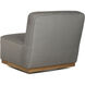 Carbonia Palazzo Taupe Outdoor Swivel Lounge Chair, Swivel
